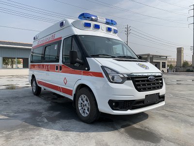 福特新世代V348长轴高顶监护型负压救护车